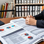 **CFA Certification and Investment Strategy**: 
   - "An illustration of a professional financial analyst studying for the CFA certification, surrounded by books on finance theory, investment analysis, and portfolio management. The atmosphere should convey a sense of dedication and the importance of forming a critical mindset for investment decisions."