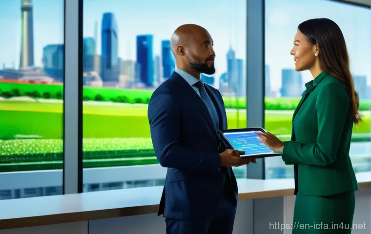 CFA 자격증의 최신 활용 사례 - **Sustainable and Impact Investing - Collaborative Strategy Session**
    A vibrant, high-definition...