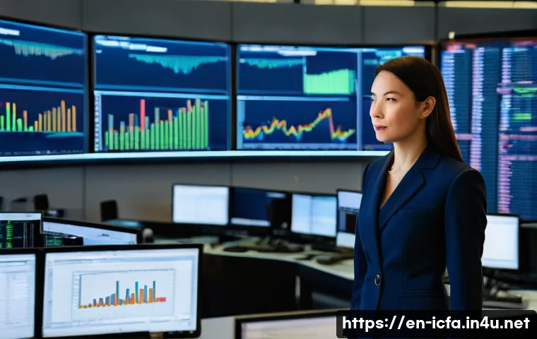 CFA 연봉 수준과 전망 - **Prompt:** A highly intelligent and confident female CFA charterholder, in her early 30s, stands in...